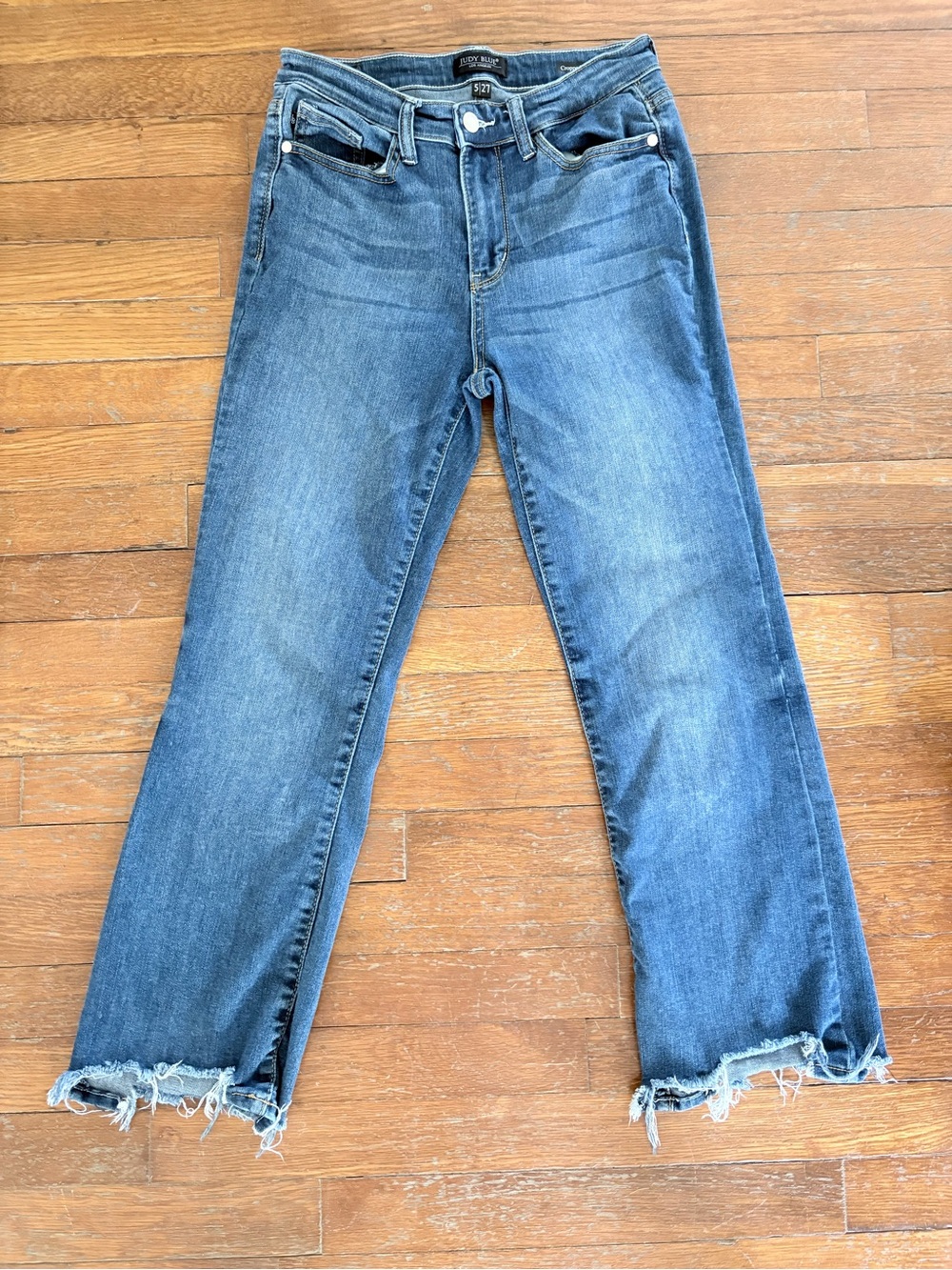 Judy Blue Cropped Boot Cut Jeans